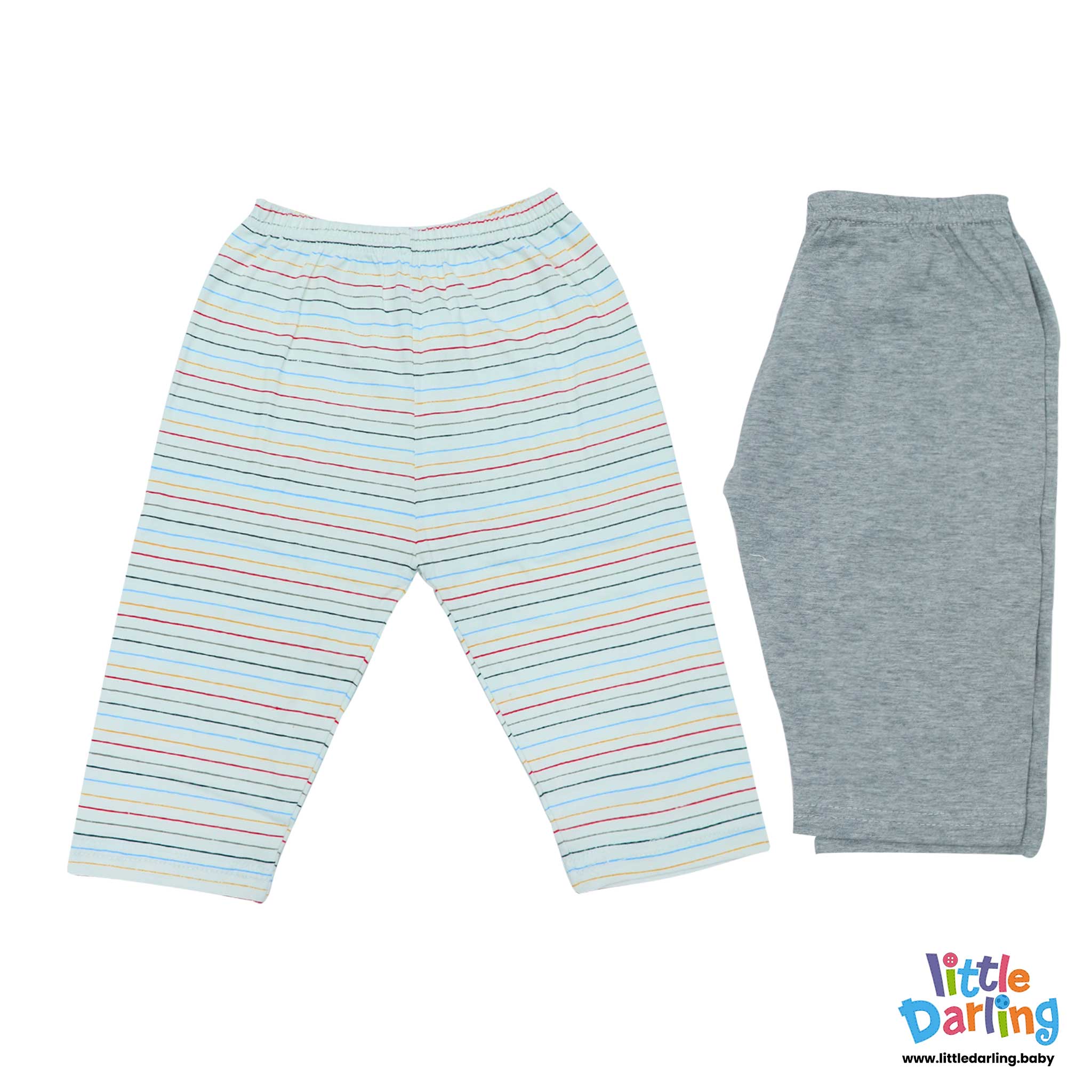 Baby Pajamas Truck & Car Stripes by Little Darling