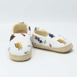 Baby Sneaker dinosaur Print White Color