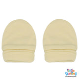 Baby Mittens Pair Pk of 2 Monkey & Cloud | Little Darling