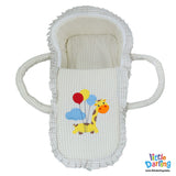 Infant Moses Basket Giraffe Embroidery | Little Darling Price in Pakistan