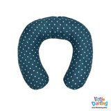Infant Neck Supporter White Dot Print | Little Darling