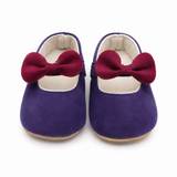 Baby Girls Purple Glitter Mary Jane Prewalker Shoes