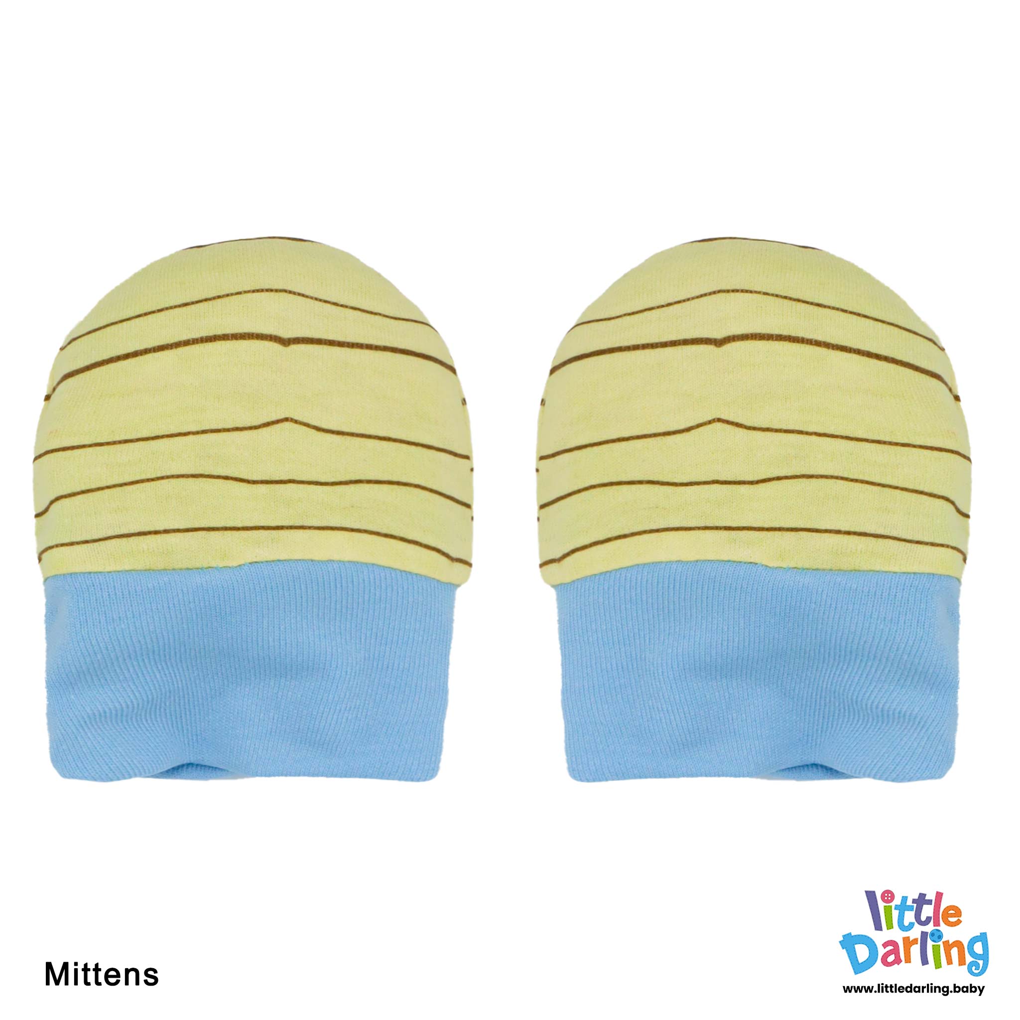8 Pcs Gift Set Monkey & Cloud Sky Blue Color by Little Darling