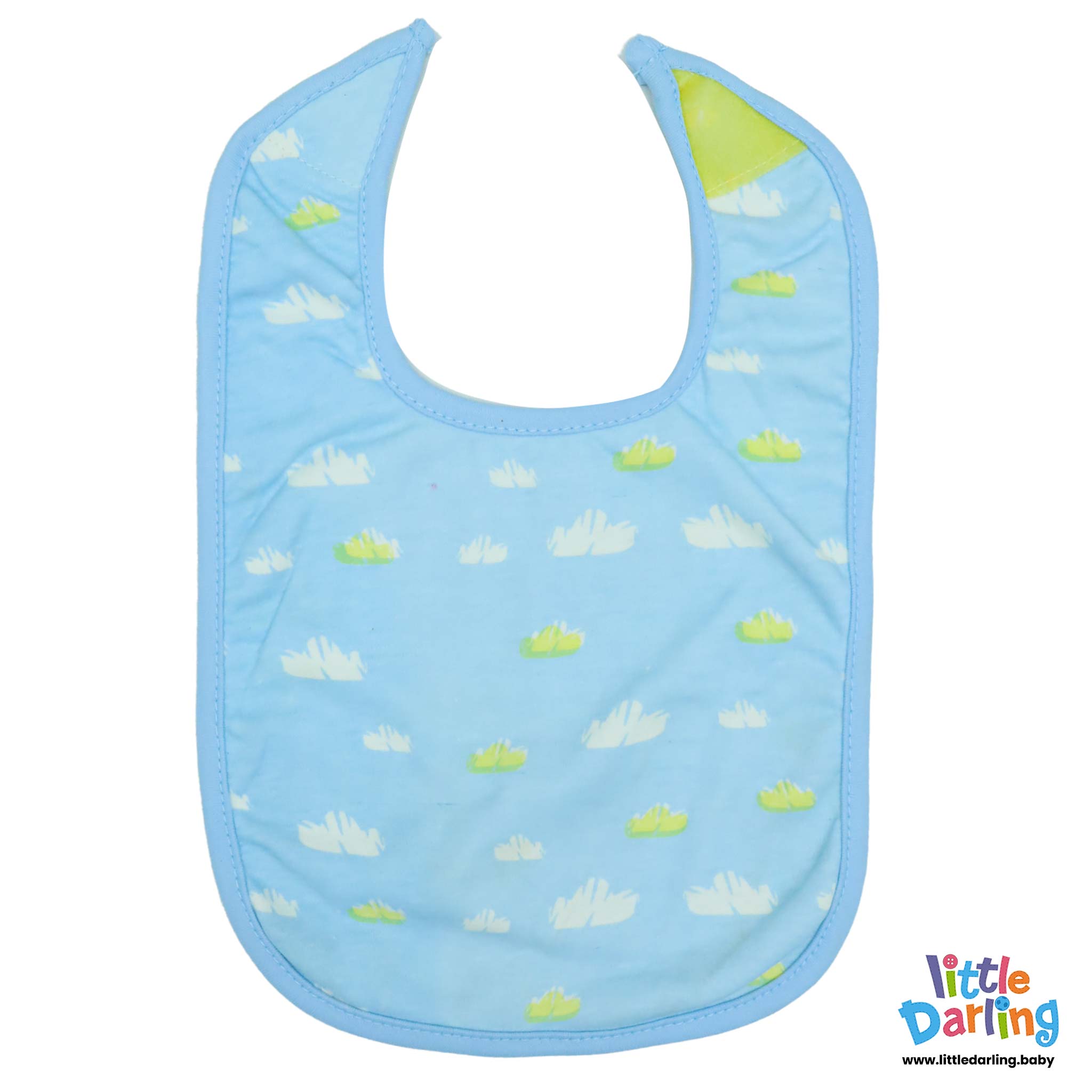 Baby Bibs Pk Of 3 Monkey & Cloud Monkey Print by Little Darling
