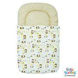 Baby Carry Nest Plain Cute Elephant & Turtle Brown Color | Little Darling