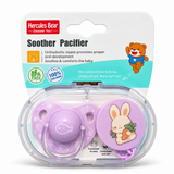 Hercules Bear Purple Bunny Baby Pacifier