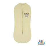 Baby Peanut Swaddle Monkey & Cloud Monkey Print | Little Darling
