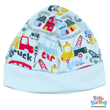 Baby Patch Cap Truck & Car Print | Little Darling