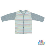 Baby Night Suit Truck & Car Stripes | Little Darling