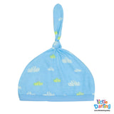 Baby Caps Knotted Pk Of 5 Monkey & Cloud | Little Darling