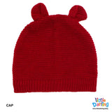 4 Pcs Woolen Gift Set Red Color | Little Darling