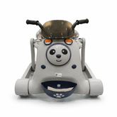 Baby Walker with Seat and Bear Design Grey