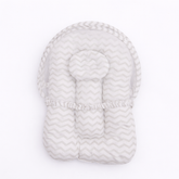 Baby Net Gadda Set 2 Pcs Zig Zag Print | Little Darling