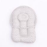 Baby Net Gadda Set 2 Pcs Zig Zag Print | Little Darling