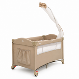 Baby Playpen Cot with Mosquito Net & Musical Features | Kidilo