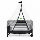 Musical Baby Playpen Cot with Changing Table & Net