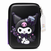 Kuromi Double Layer Pencil Case for School Kids