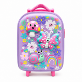 Girls Mermaid Trolley Backpack Hard Shell School Bag