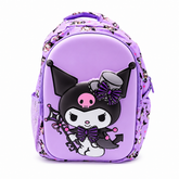 Kuromi Purple Kids School Backpack Cartoon Travel Bag