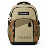 Khaki Laptop Backpack Large Capacity Travel Bag