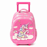 Girls Unicorn Trolley School Backpack