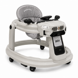 Luxury Car Design Baby Walker with Steering Wheel Grey