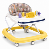 Baby Walker with Toy Tray and Adjustable Height