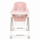 Kidilo Baby High Chair with Feeding Tray Pink