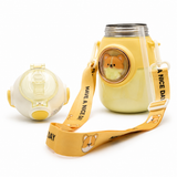 Cute Bear Kids Water Bottle Yellow