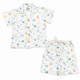 Safari Shirt & Shorts Set | Little Darling