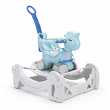 Baby Unicorn Rocking Rider with Push Handle