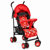 Printed Baby Stroller Red