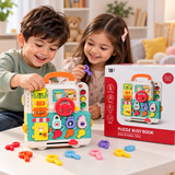 Puzzle Busy Book Educational Activity Toy for Kids