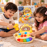 2-in-1 Electronic Organ & Whack-A-Mole Toy