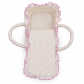 Infant Moses Basket Flower Print | Little Darling