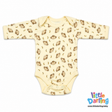Bodysuit Pack Of 3 Full Sleeve Monkey & Cloud | Little Darling