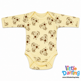 Bodysuit Pack Of 3 Full Sleeve Monkey & Cloud | Little Darling
