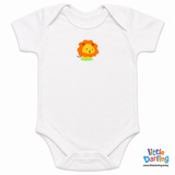 Bodysuit Pack of 3 Half Sleeve Giraffe Print | Little Darling