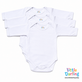 Bodysuit Pack Of 3 Full Sleeve | Little Darling