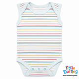 Baby Bodysuit Pk Of 3 Sleeveless Truck & Car | Little Darling