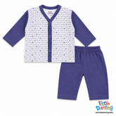 Baby Night Suit Alphabet Print | Little Darling