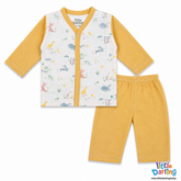 Baby Night Suit Mustard Color | Little Darling
