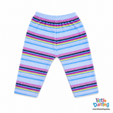 Baby Night Suit Multi Stripes | Little Darling