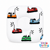 Head Pillow Electric Car Print | Little Darling