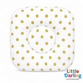 Baby Head Shaping Pillow Dot Print | Little Darling