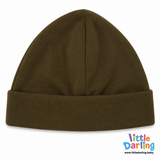 Baby Patch Cap Monkey & Cloud Brown Color | Little Darling