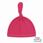 Baby Cap Noted Pink Color | Little Darling