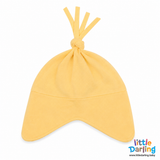 Baby Pollar Cap Mustard Color | Little Darling
