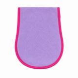 Baby Burp Cloth Terry Towel Pink & Purple Pack of 2 | Little Darling