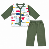 Baby Night Suit Alphabet Print | Little Darling